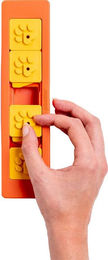 Pawzler Zhu Intelligenzspielzeug für Tiere in Orange aus Kunststoff – Bild 1 von 2
