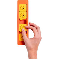 Produktbild von Pawzler Zhu Intelligenzspielzeug für Tiere in Orange aus Kunststoff