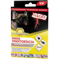 Produktbild von PCHEŁKA TickOff Insektizid-Halsband für Hunde gegen Flöhe und Zecken 55 cm