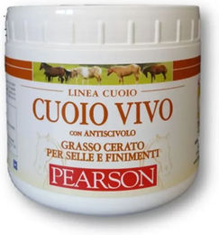 Produktbild von Pearson Cuoio Vivo Lederfett für gewachstes Leder von Sätteln und Geschirren
