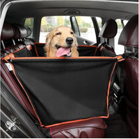 Produktbild von Pecute LuxusKollektion Hunde-Autositz Schwarz aus Oxford-Gewebe wasserdicht Größe L 70x50x55 cm