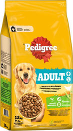 Pedigree Adult Hundefutter Geflügel mit Haut und Fell sowie Zahnpflege 12 kg - 12 kg – Bild 1 von 4