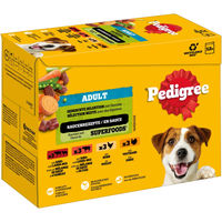 Produktbild von Pedigree Adult Hundefutter Gemischte Selektion Stückchen in Sauce 24x100 g