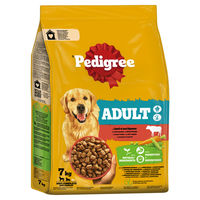 Produktbild von Pedigree Adult Hundefutter mit Rind ohne Farb- und Aromastoffe 7 kg - 7 kg