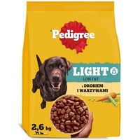 Produktbild von Pedigree Adult Light Trockenfutter mit Geflügel für Hunde zur Gewichtsreduktion 2,6 kg