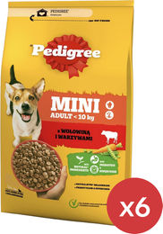 Pedigree Adult Mini Hundefutter mit Rind für kleine Hunderassen – Bild 1 von 1