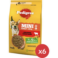 Produktbild von Pedigree Adult Mini Hundefutter mit Rind für kleine Hunderassen