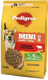 Pedigree Adult Mini Hundefutter mit Rind für kleine Hunderassen 2,6 kg – Bild 1 von 2
