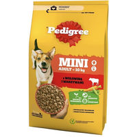 Produktbild von Pedigree Adult Mini Hundefutter mit Rind für kleine Hunderassen 2,6 kg