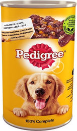 Pedigree Adult Nassfutter für Hunde mit Huhn in Gelee 6 x 1200g - 6 x 1200 g – Bild 1 von 12