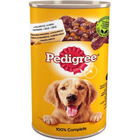 Produktbild von Pedigree Adult Nassfutter für Hunde mit Huhn in Gelee 6 x 1200g - 6 x 1200 g