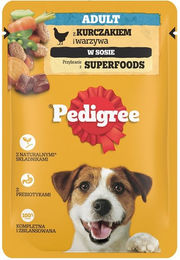 Pedigree Adult Nassfutter für Hunde mit Huhn und Schwein in Sauce 100g – Bild 1 von 3