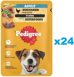 Pedigree Adult Nassfutter für Hunde mit Huhn und Schwein in Sauce 24x100g - 24 x 100 g – Bild 1 von 12