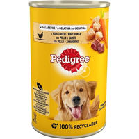 Produktbild von Pedigree Adult Nassfutter mit Huhn in Gelee für Hunde 24 x 400 g - 24 x 400 g