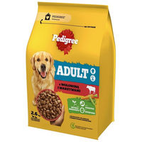 Produktbild von Pedigree Adult Trockenfutter Rind für mittelgroße Hunde 2,6 kg ohne Farb- und Aromastoffe - 3 x 2,6 kg