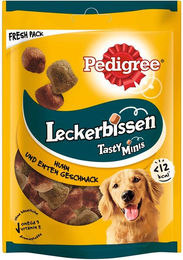 Produktbild von Pedigree Belohnungssnack Kau-Happen Huhn für Hunde 3x130g