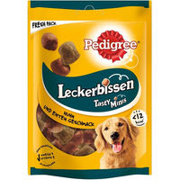 Produktbild von Pedigree Belohnungssnack Kau-Happen Huhn für Hunde 3x130g