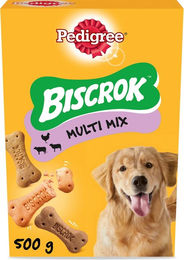 Pedigree Biscrok Multi Mix Hundesnacks Huhn Rind Lamm ohne Farb- und Aromastoffe 500 g - 6 x 500 g – Bild 1 von 5