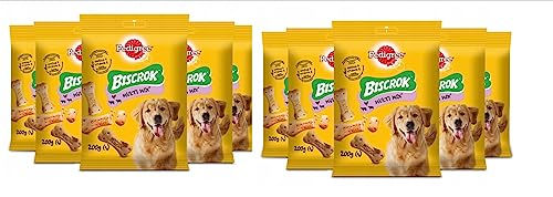 Pedigree Biscrok Multi Mix Hundesnacks Knusperkekse 10 x 200 g - 10 x 200 g – Bild 1 von 2