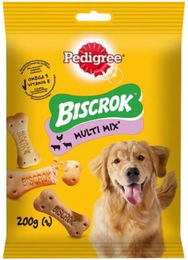 Pedigree Biscrok Multimix Hundesnack Huhn Rind Lamm ohne Konservierungsstoffe 200 g - 200 g – Bild 1 von 3