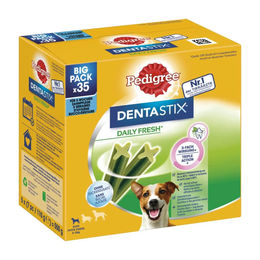 Pedigree Dentastix Daily Fresh Zahnpflege-Snack für kleine Hunde mit Huhn ohne Zucker und Farbstoffe – Bild 1 von 4