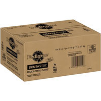 Produktbild von Pedigree Dentastix Daily Oral Care Zahnpflege-Snack für kleine Hunde ohne Zucker und ohne Farb- und Aromastoffe - 4 x 35 Stk.