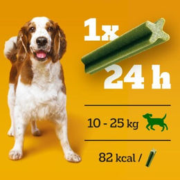 Pedigree DentaStix Fresh Zahnpflege-Snack Huhn für mittelgroße Hunde ohne Zucker und Farbstoffe 28 Stück Multipack - 28 x 720 g – Bild 1 von 9