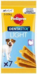 Produktbild von Pedigree Dentastix Light Dental Chews S Zahnpflege-Snacks mit Truthahn für kleine Hunderassen 60g