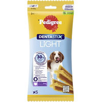Produktbild von Pedigree Dentastix Light Zahnpflege-Snack für mittelgroße Hunde mit Huhn und Pute ab 4 Monaten