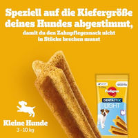 Produktbild von Pedigree Dentastix Light Zahnpflege-Snack für kleine Hunde mit Truthahn 35 Stück