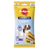 Produktbild von Pedigree Dentastix Light Zahnpflege-Snack für mittelgroße Hunde mit Truthahn