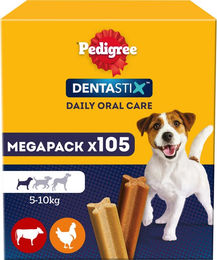 Pedigree DentaStix Mini Zahnpflege-Snack für Hunde 105 Stück – Bild 1 von 2