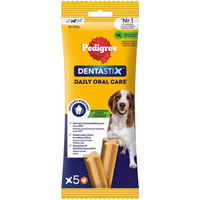 Produktbild von Pedigree Dentastix Zahnpflege-Snack für Junior Hunde ohne Zucker 128 g