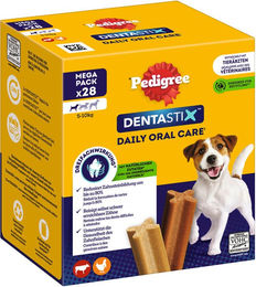 Pedigree DentaStix Zahnpflege-Snack für kleine Hunde mit Huhn und Rind ohne Zucker 4 x 440 g - 112 x 440 g – Bild 1 von 13