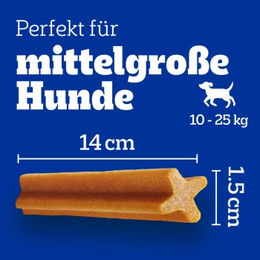 Pedigree Dentastix Zahnpflege-Snack für mittelgroße Hunde 2x56 Stück - 2 x 56 Stk. – Bild 1 von 2