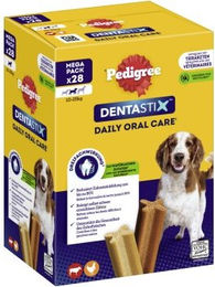 Pedigree DentaStix Zahnpflege-Snack für mittelgroße Hunde Adult Huhn und Rind 720 g - 28 x 720 g – Bild 1 von 11