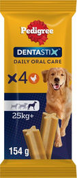 Pedigree Dentastix Zahnpflege-Snacks für große Hunde ohne Farb- und Aromastoffe und ohne Zucker 270g – Bild 1 von 4
