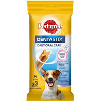 Produktbild von Pedigree DentaStix Zahnsnack für Junior Hunde mit Huhn Mini 47g - 3 x 15 g