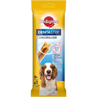 Produktbild von Pedigree DentaStix Zahnsnack für Welpen mit Huhn mittlere Rasse 77g - 3 x 77 g
