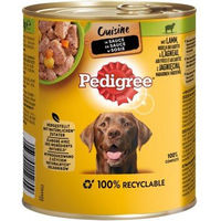 Produktbild von Pedigree Hund Nassfutter Adult Lamm Stückchen in Sauce 12x800 g - 12 x 800 g