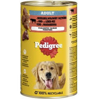Produktbild von Pedigree Hund Nassfutter Adult Rind Stückchen in Gelee 12x 1,2 kg - 12 x 1,2 kg