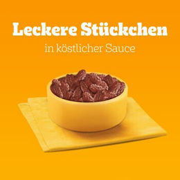 Pedigree Hund Nassfutter Adult Stückchen in Sauce Multipack 80x100 g - 80 x 100 g – Bild 1 von 2