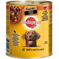 Produktbild von Pedigree Hund Nassfutter Adult Stückchen in Sauce Rind 12x800 g - 12 x 800 g