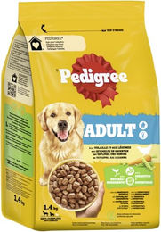 Produktbild von Pedigree Hundefutter Adult Geflügel und Gemüse Beutel 1,4kg - 1,4 kg