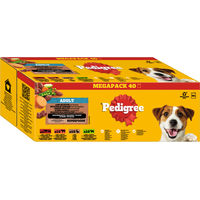 Produktbild von Pedigree Hundefutter Land-Selektion Stückchen in Sauce Adult 40 x 100g Beutel - 40 x 100 g