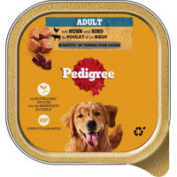 Produktbild von Pedigree Hundepaté Huhn und Rind in der Schale