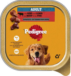 Produktbild von Pedigree Hundepaté mit Rind und Leber