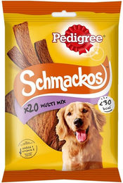 Pedigree Hundesnack Multi Mix Rind Lamm Geflügel ohne Farb- und Aromastoffe 144g - 144 g – Bild 1 von 2