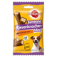 Produktbild von Pedigree Jumbone Mini Kauknochen für Hunde Adult mit Huhn Lamm und Ente 160 g - 8 x 160 g