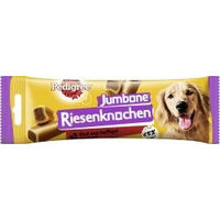 Produktbild von Pedigree Jumbone Riesenknochen Kauknochen für Hunde mit Rind und Geflügel Medium 12 x 180 g - 12 x 180 g